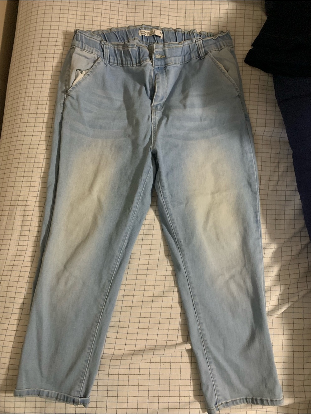 Light Blue Women's Relaxed-Fit Jeans